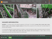 Tablet Screenshot of masanes.com